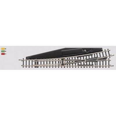 Märklin 8562 koľaj Z miniclub výhybka elektromagnetická ľavá 110 mm 13 ° 490 mm 1 ks