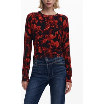 Desigual Дамски пуловер desigual, Размер s, Цвят Черен (25wwjf16_ne2000)