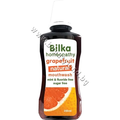 Bilka Вода за уста Bilka Homeophaty Grapefruit Natural, 250 ml, p/n BI-32920317 - Хомеопатична вода за уста с аромат на грейпфрут (BI-32920317)