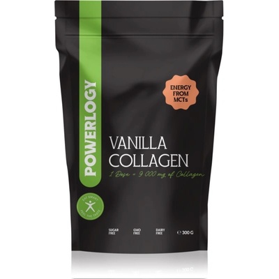 Powerlogy Vanilla Collagen hydrolyzovaný kolagen hovězí Vanilla 300 g
