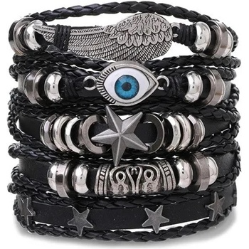 HARAHU Мъжки гривни va-33271 - Черна kp33271 (va-33271)