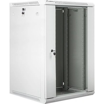 Lanberg Комуникационен шкаф Lanberg rack cabinet 19" wall-mount 18U / 600x600 for self-assembly (flat pack), grey (WF01-6618-10S)