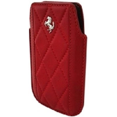 Púzdro Ferrari vsuvka Blackberry 9900 červené