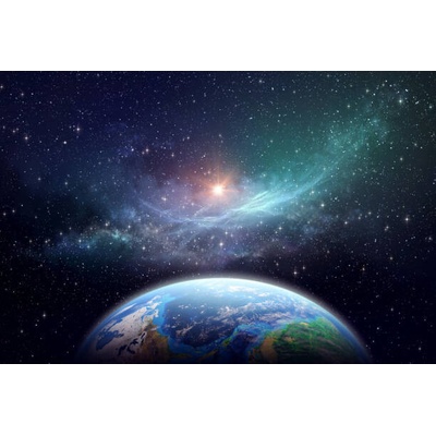 Plagát, Obraz - Exoplanet in deep space, titoOnz, 40 × 26.7 cm