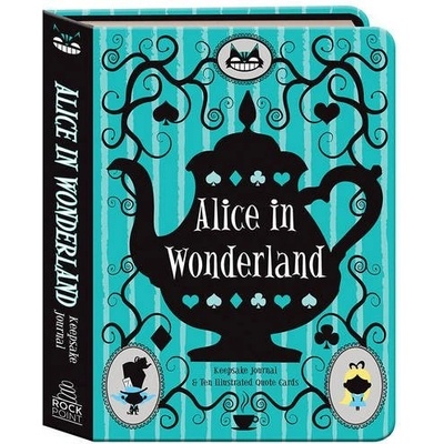 Alice in Wonderland Keepsake Journal Martinez Moiz