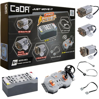 CaDA RC systém pro CaDA a Mechanical Masters