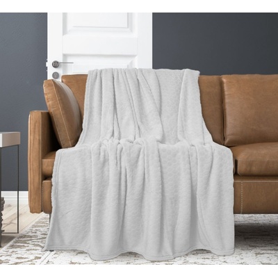 Kvalitex Deka Honey svetlo sivá 150x200