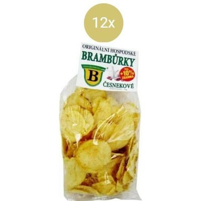 B Brambůrky česnekové 12 x 70 g