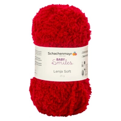 Příze Baby smiles Lenja soft červená