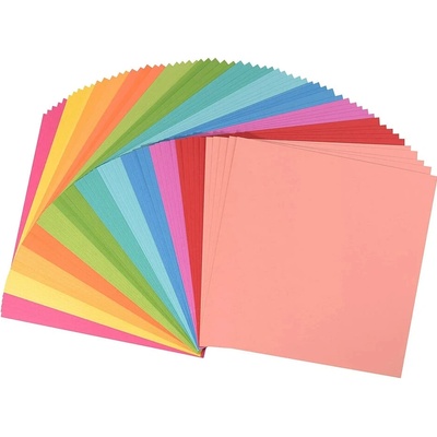 FLORENCE Jednobarevné Cardstock Paper Smooth/ Brights 12 ks