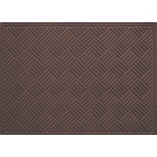 Multyhome Gumová rohož DOORMAT hnědá 43 x 63 cm