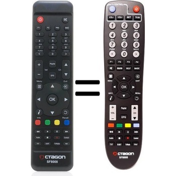 Diaľkový ovládač uClan Ustym 4K PRO