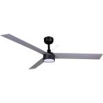 Faro Barcelona Faro 342871s - Димируем led вентилатор cruiser xl 18w/230v cct (регулируема цветна температура), Ø 160 см, сив/черен + дистанционно управление (fa342871s)