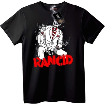 NOONEBRAND Тениска Rancid Група - L, Black