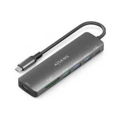 AISENS USB извод Aisens 7 EN 1 Сив 100 W