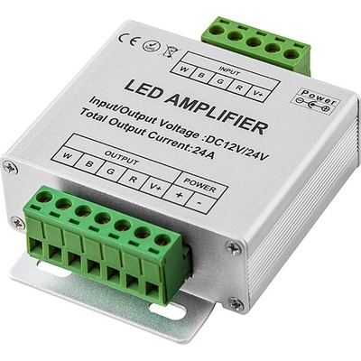 Ledshopik Zesilovač RGBW signálu 12V/24V 40A