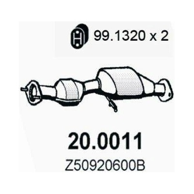 Katalyzátor ASSO JMJ1090066 JMJ1090066