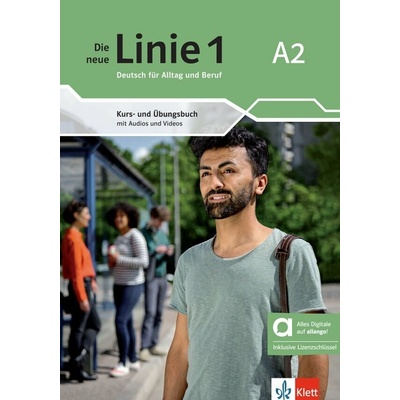 Die neue Linie 1 - 2 (A2) - Kursbuch/Übungsbuch + MP3/Video allango.net - Ulrike Moritz