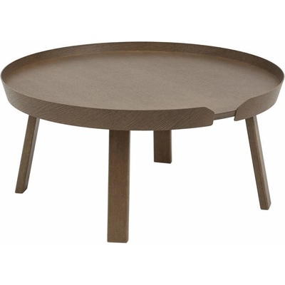 Muuto Around Coffee L stained dark brown