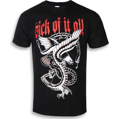 Plastic head тениска метална мъжки Sick of it All - ОРЕЛ - PLASTIC HEAD - PH11392