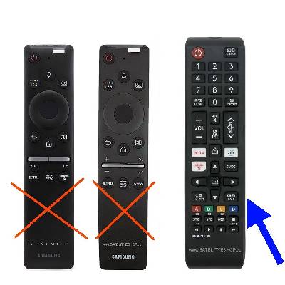 Dálkový ovladač smart Samsung tlačítkový