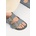 Birkenstock чехли дамски от набук Arizona Big Buckle (1032071)