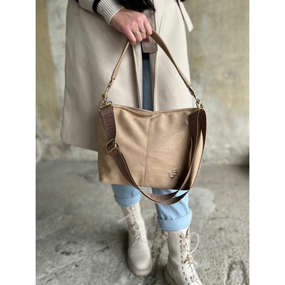 Grosso Hnedá kabelka na rameno/crossbody