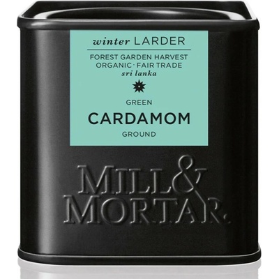 Mill & Mortar Organický zelený kardamón, mletý 30 g