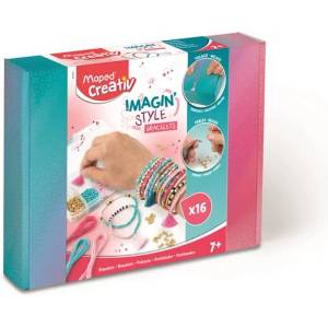 Maped Комплект за изработване на гривни, MAPED CREATIV "Imagin Style" 907401 (907401)