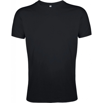 Soľs Regent Fit pánske tričko deep black