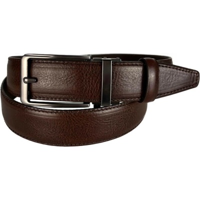 Penny Belts Kožený opasek 35-051-Z2-506 tmavě hnědý