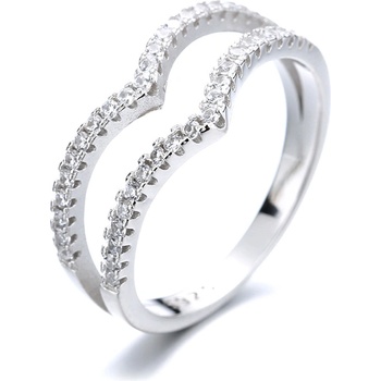 DELIS Сребърен пръстен, jw883, елегантен дизайн, с родиево покритие (jw883)