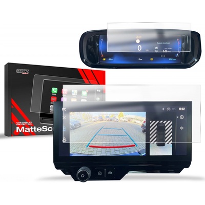GRIZZ Protector, Ochranná fólie na display 2v1 Matte, Fiat Doblo III, 2022- , Display 10"