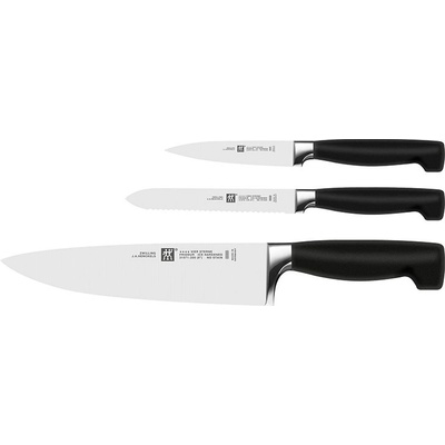 ZWILLING Комплект ножове от 3 части с готварски нож 20 cm FOUR STAR® ZWILLING (ZW35168100)