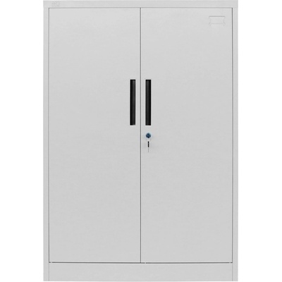 RFG Шкаф RFG, метален, с два рафта, 900 х 400 х 1300 mm, сив