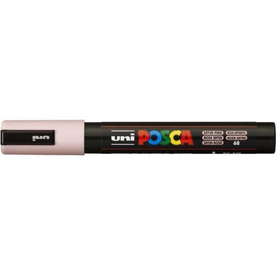 uni Декоративен маркер, 1, 8-2, 5 мм, UNI "Posca PC-5M", сатенено розов 305185000 (305185000)