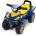 Toyz Кола Ride-Оn Quad Gооdyear Blue Caretero Toyz