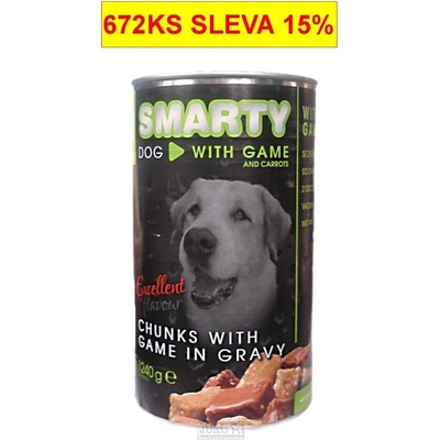 Smarty Adult chunks zvěřina 1240 g
