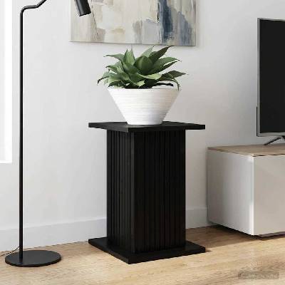 vidaXL Стойка за растения 2 бр. Черно 30, 5 x 30 x 43 см (899801)