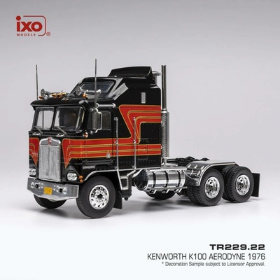 Kenworth K100 Aerodyne 1976 Černá IXO 1:43