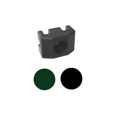 Příchytka plotových dílců na sloupky 60 x 40 mm, PILOFOR PVC, různé barvy zelená, balení 1 ks