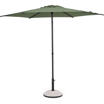 Bizzotto Градински чадър със свободно рамо SAMBA 270x220 cm. тъмнозелено/антрацит (0795769)
