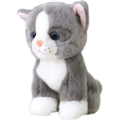 Silky Плюшена играчка Silky - Котка, сива, 18 cm (779931)