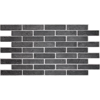 Impol Trade 3D PVC TP10034762 960 x 498 mm cihla černá 1ks
