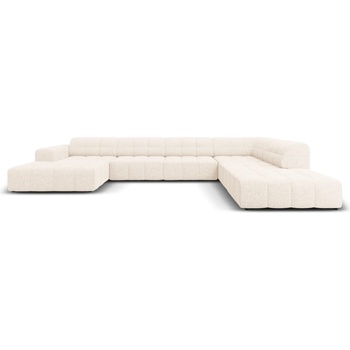 Cosmopolitan Design Кремав ъглов диван (десен ъгъл/U-образна форма) Chicago - Cosmopolitan Design (COS_UR_140_F1_CHICAGO1)