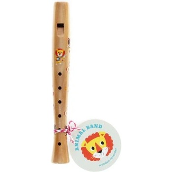 Rex London Детска дървена блокфлейта - Animal Band - Rex London (30298)