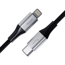 Allity AUC-01 USB-C/Lightning, 1m, černý