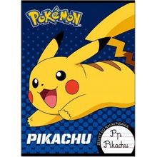St. Majewski Zošit na učenie písania A4 32str. tri linajkový Pokémon Pikachu