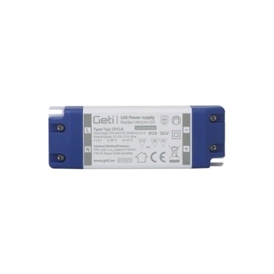 Zdroj spínaný pro LED 12V/ 18W GETI GPS18, IP20