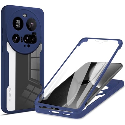 Techsuit Калъф за Xiaomi 15 Ultra - ColorVerse 360 Series + Screen Protector - Син